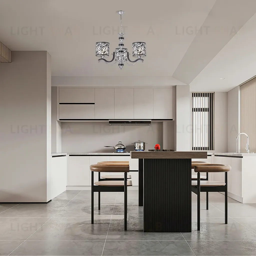 Подвесная люстра Arte Milano Florentia-4957 304957/3 Bk/Ni 304957/3 Bk/Ni