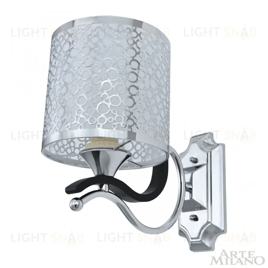 Бра Arte Milano Florentia-6787 306787/1W Bk/Ni 306787/1W Bk/Ni