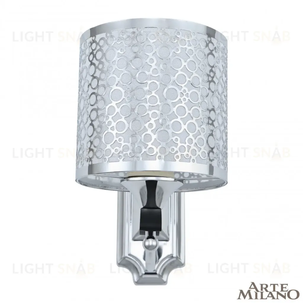 Бра Arte Milano Florentia-6787 306787/1W Bk/Ni 306787/1W Bk/Ni
