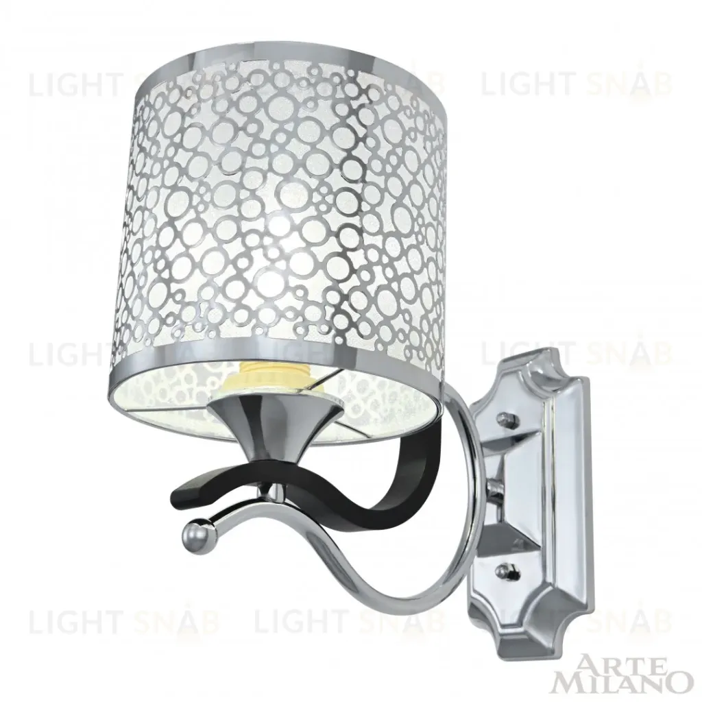 Бра Arte Milano Florentia-6787 306787/1W Bk/Ni 306787/1W Bk/Ni