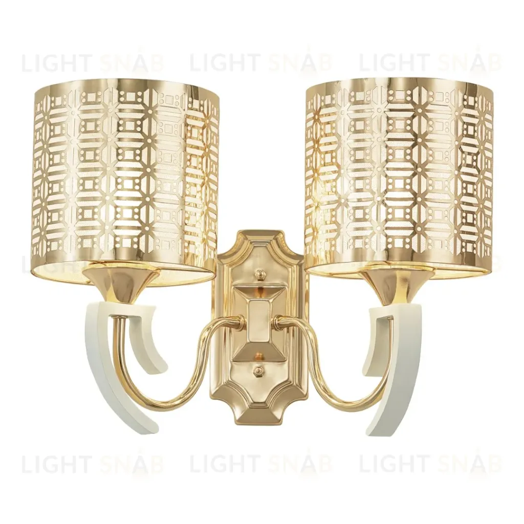 Бра Arte Milano Florentia-8857 308857/2W Wh/Gd 308857/2W Wh/Gd
