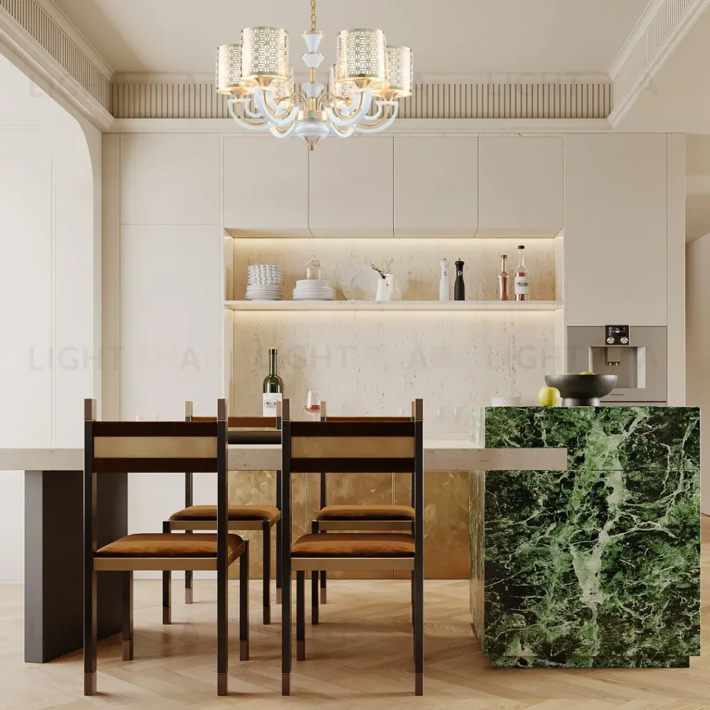 Подвесная люстра Arte Milano Florentia-8857 308857/6 Wh/Gd 308857/6 Wh/Gd