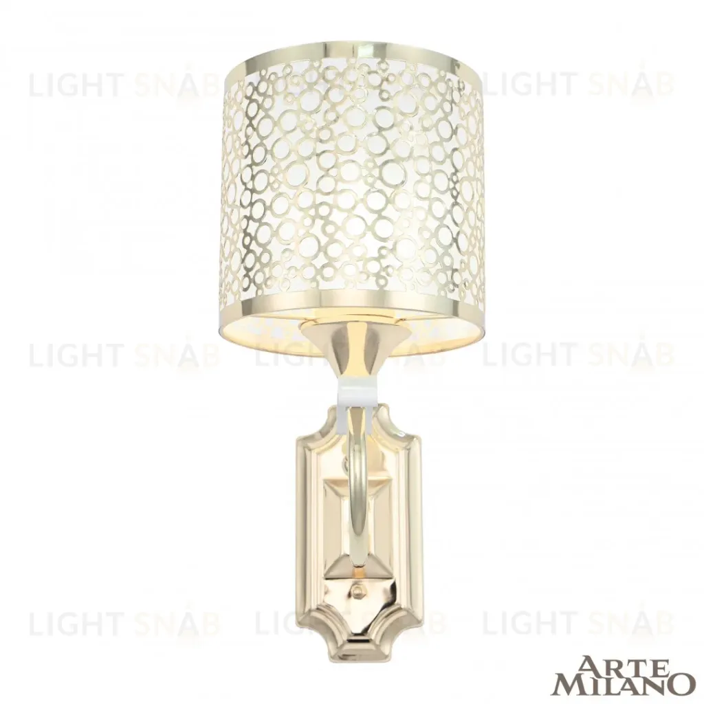 Бра Arte Milano Florentia-9787 309787/1W Wh/Gd 309787/1W Wh/Gd