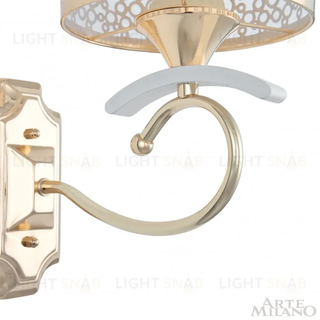 Бра Arte Milano Florentia-9787 309787/1W Wh/Gd 309787/1W Wh/Gd