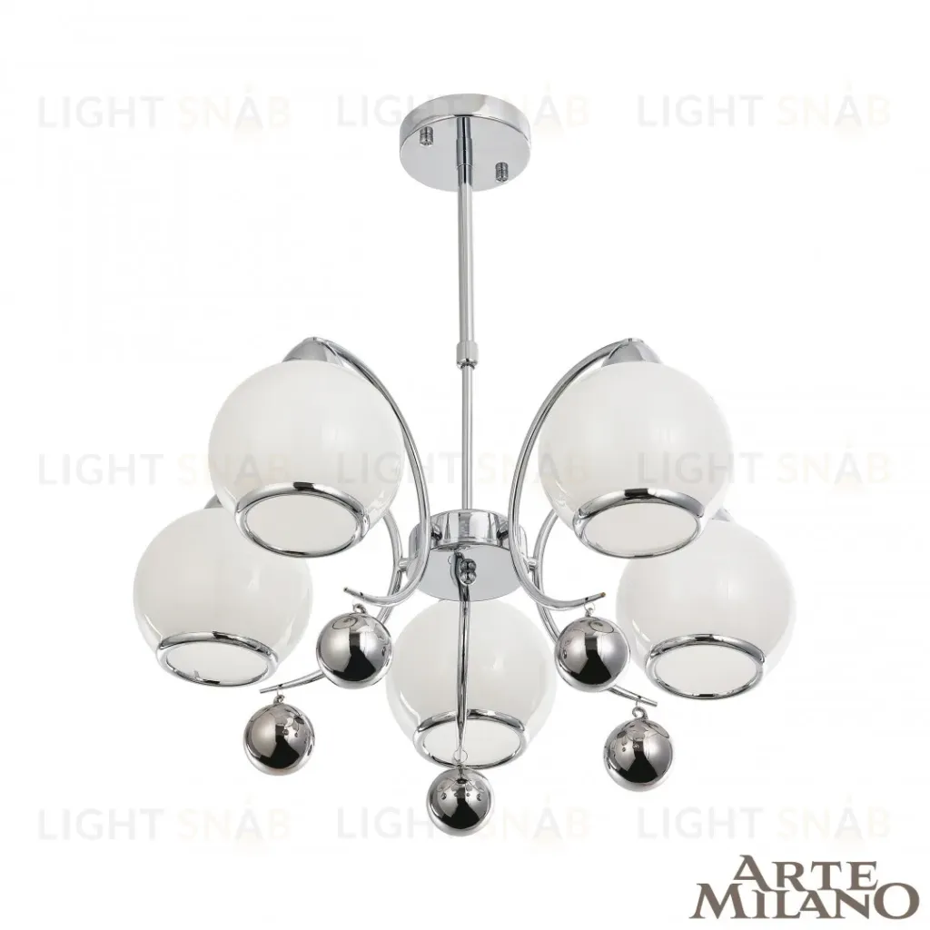Люстра на штанге Arte Milano Neapolis 276207/5 Ni 276207/5 Ni