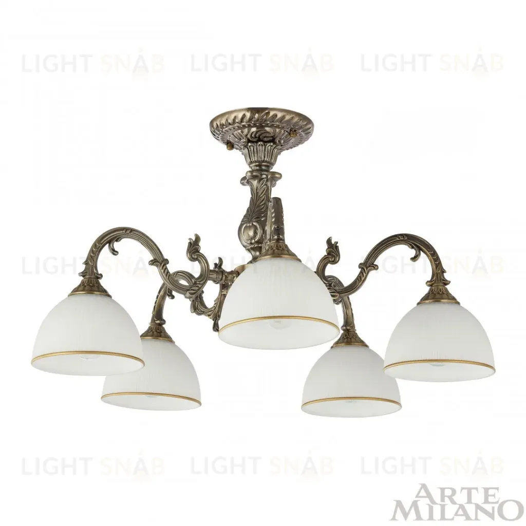 Потолочная люстра Arte Milano 346410/5 AB 346410/5 AB