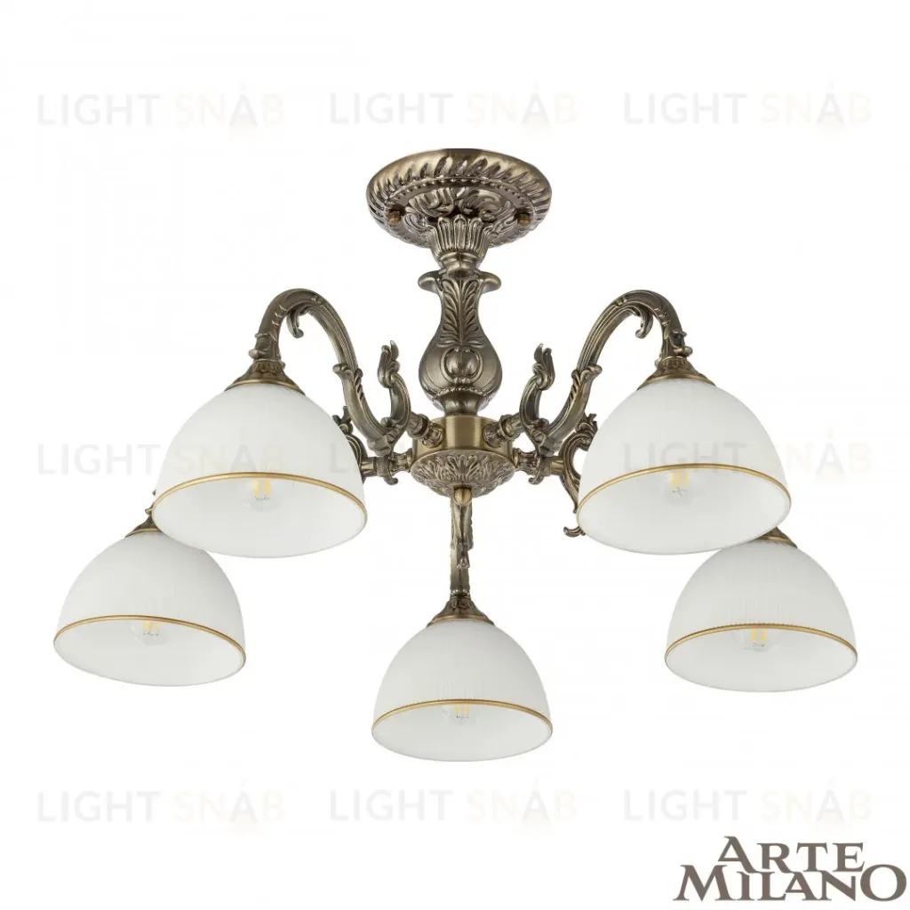 Потолочная люстра Arte Milano 346410/5 AB 346410/5 AB