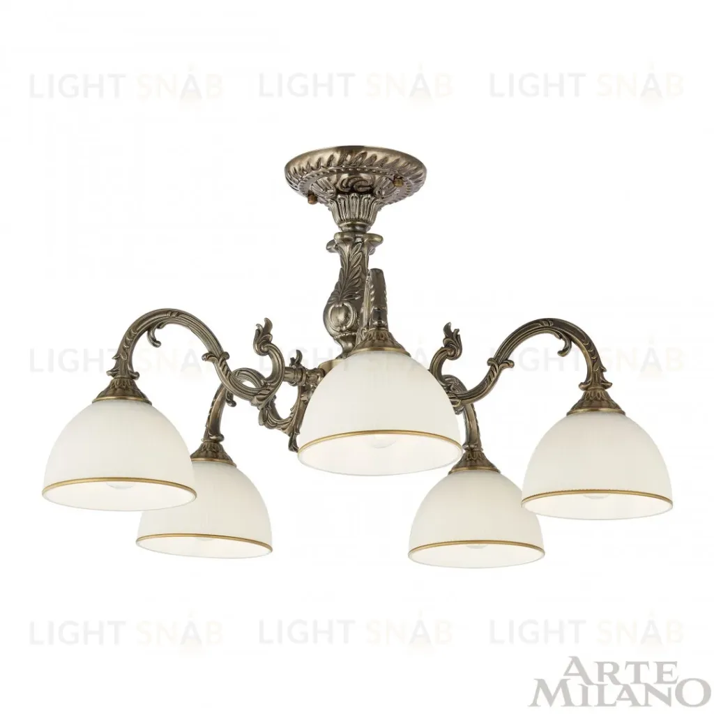 Потолочная люстра Arte Milano 346410/5 AB 346410/5 AB
