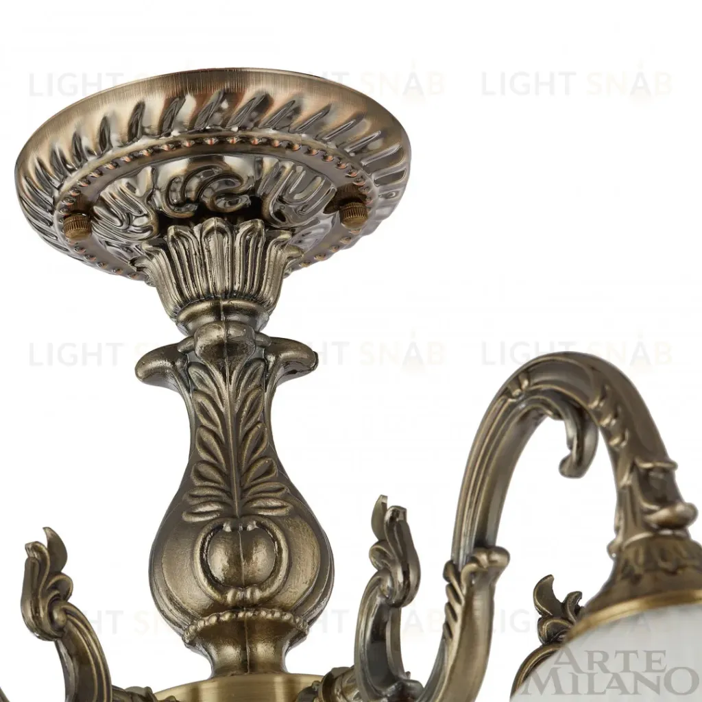 Потолочная люстра Arte Milano 346410/5 AB 346410/5 AB