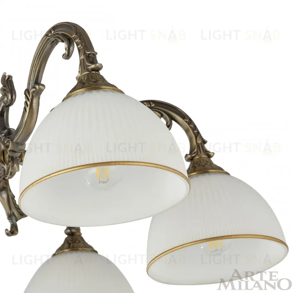 Потолочная люстра Arte Milano 346410/5 AB 346410/5 AB
