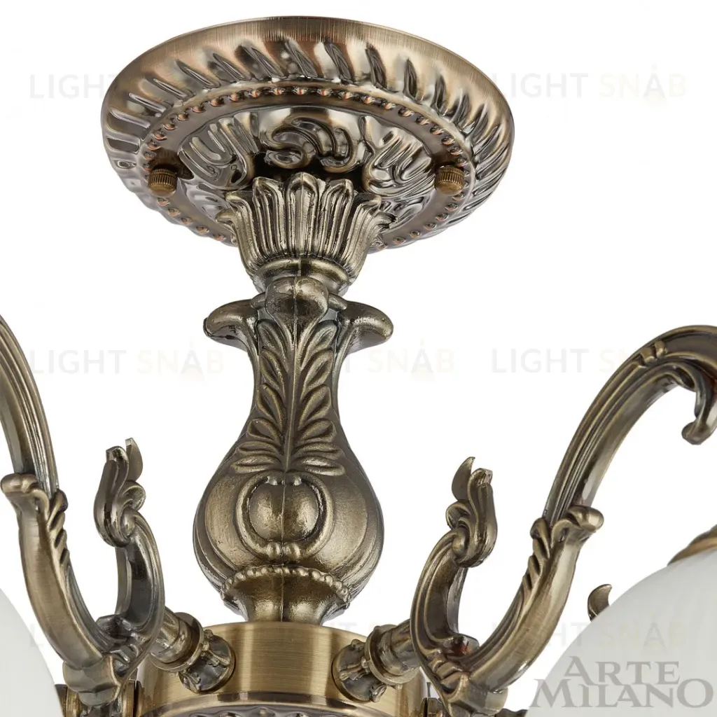 Потолочная люстра Arte Milano 346410/5 AB 346410/5 AB