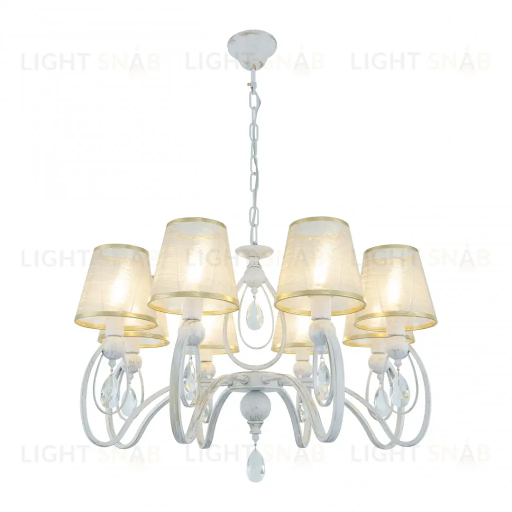 Подвесная люстра Arte Milano 347203/8 WT+G 347203/8 WT+G