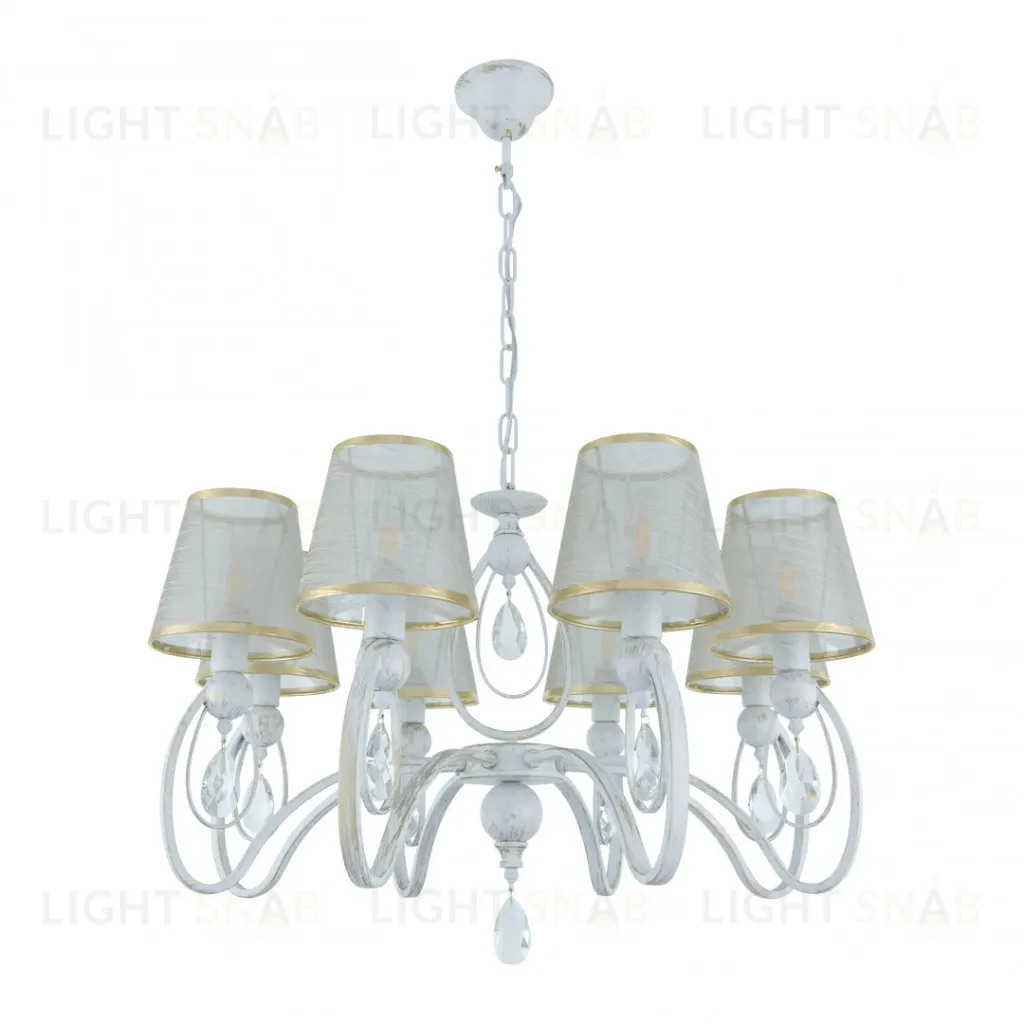 Подвесная люстра Arte Milano 347203/8 WT+G 347203/8 WT+G