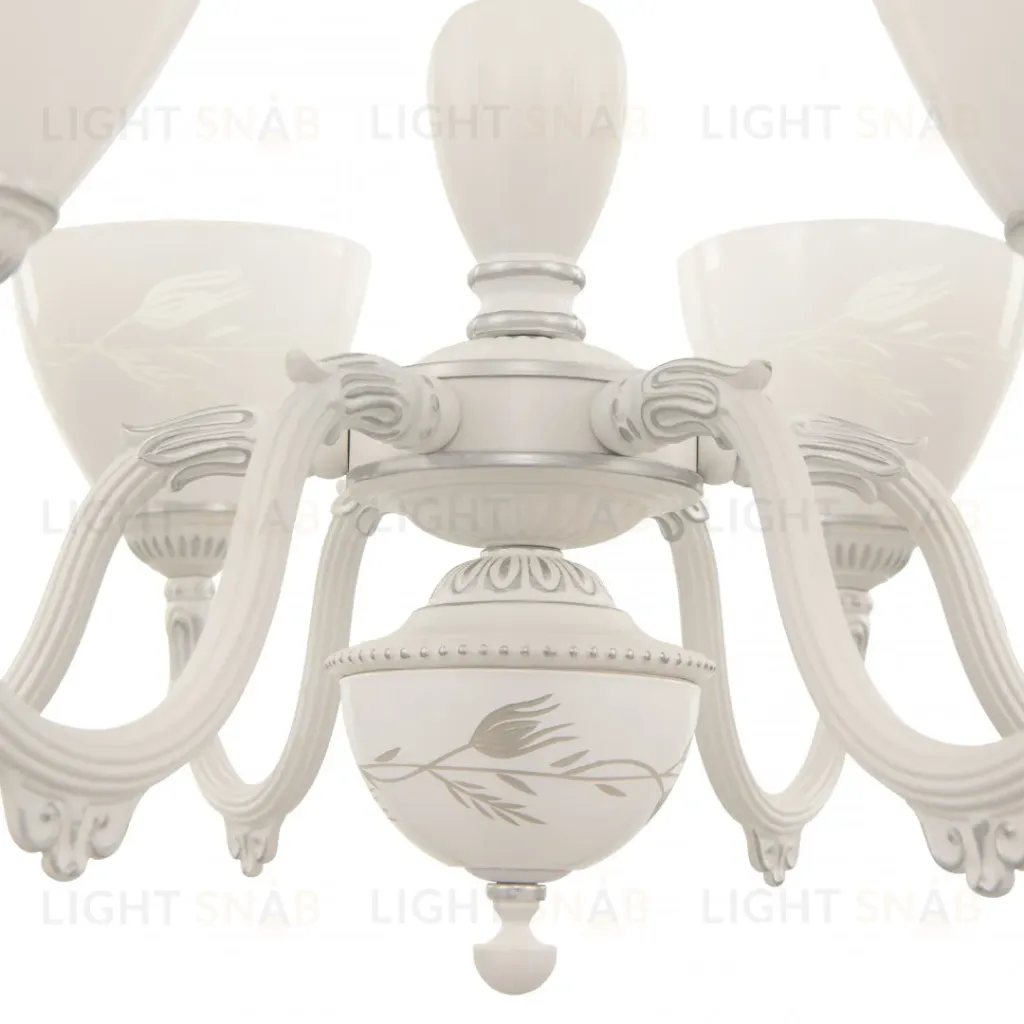 Подвесная люстра Arte Milano 347837/6 WT+SL 347837/6 WT+SL