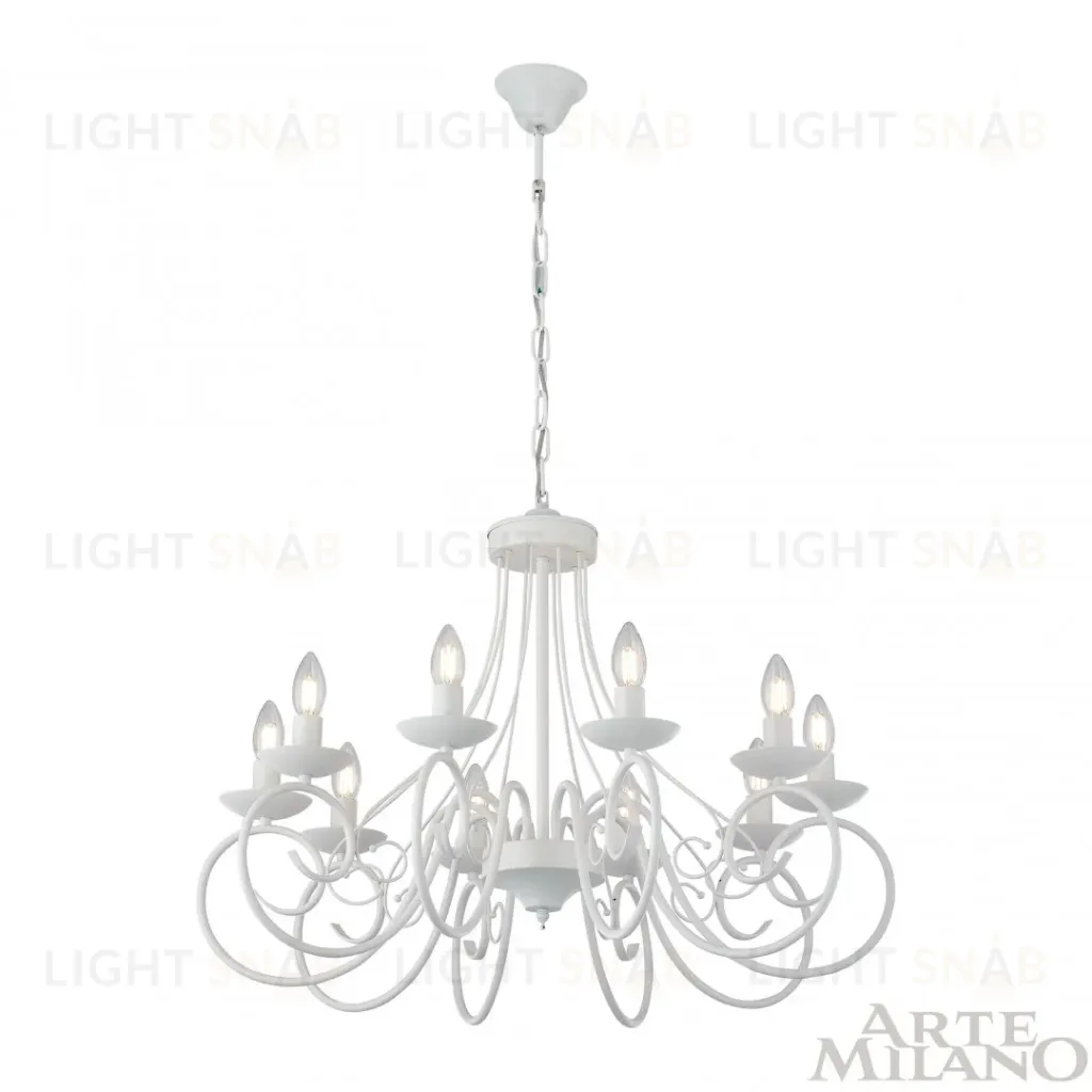 Подвесная люстра Arte Milano 349159/10 WT 349159/10 WT
