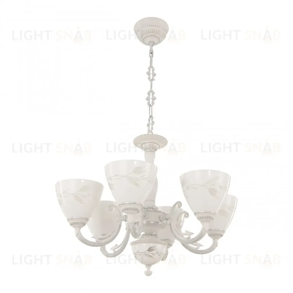 Подвесная люстра Arte Milano 343659/6 WT+SL 343659/6 WT+SL