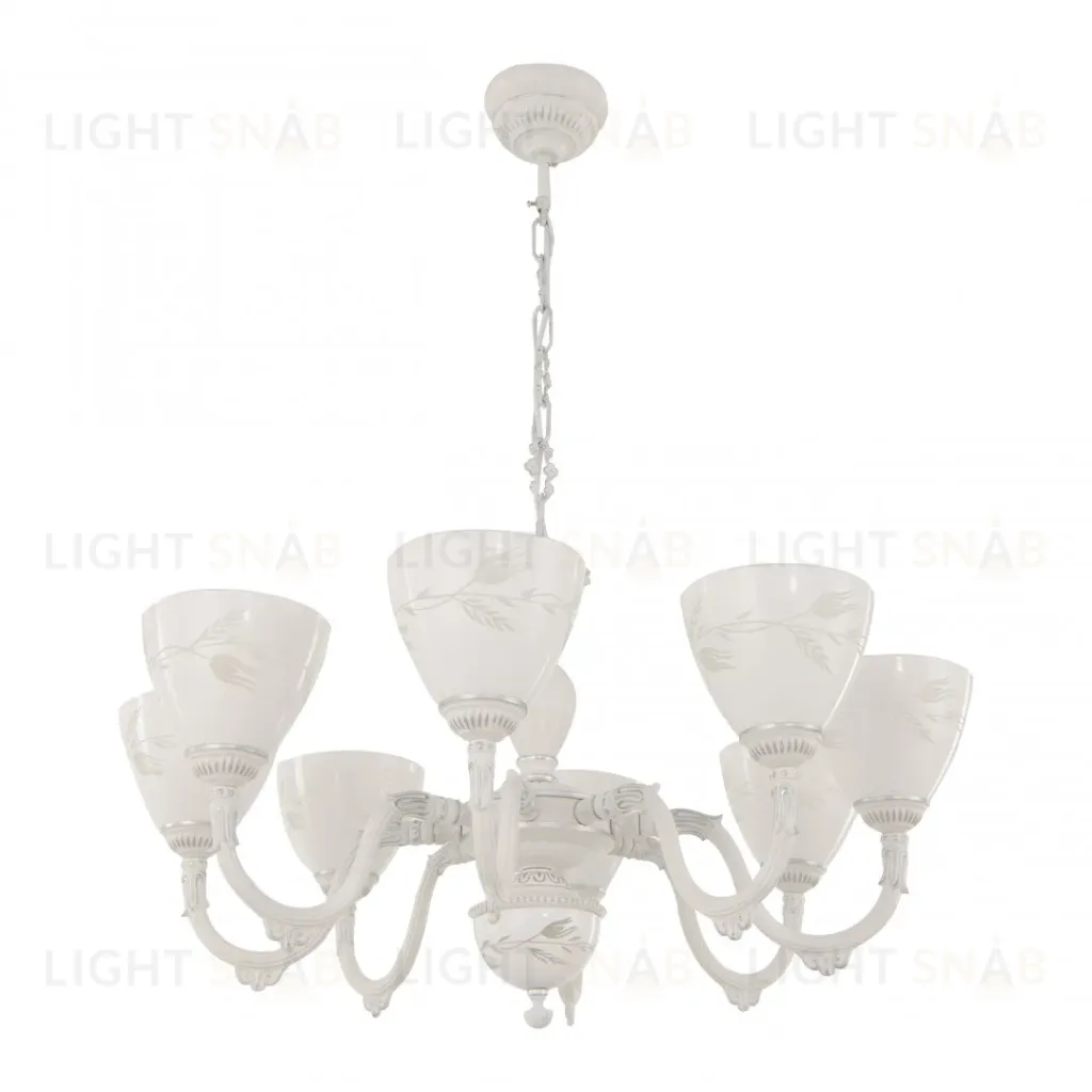 Подвесная люстра Arte Milano 347837/8 WT+SL 347837/8 WT+SL