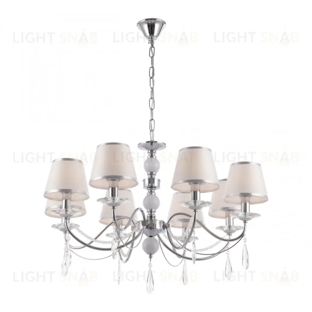 Подвесная люстра Arte Milano 342109/8 CR+LWT 342109/8 CR+LWT