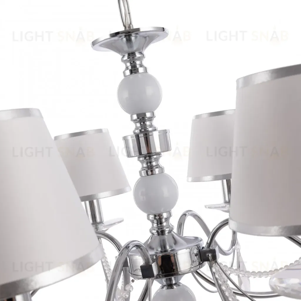 Подвесная люстра Arte Milano 342109/8 CR+LWT 342109/8 CR+LWT
