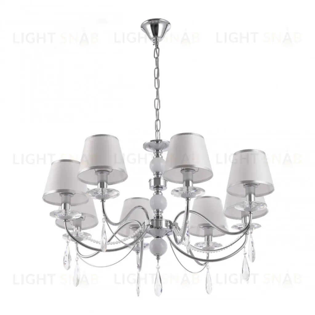 Подвесная люстра Arte Milano 342109/8 CR+LWT 342109/8 CR+LWT