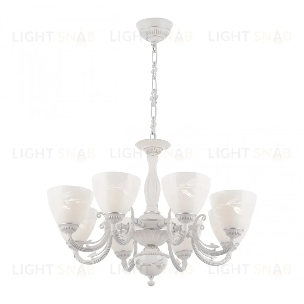 Подвесная люстра Arte Milano 343659/8 WT+SL 343659/8 WT+SL