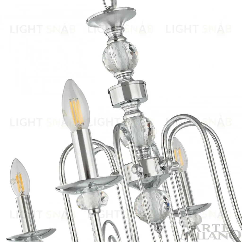 Подвесная люстра Arte Milano 346109/6 CR 346109/6 CR