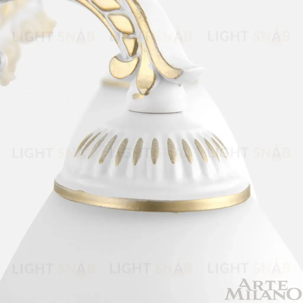 Подвесная люстра Arte Milano 340837/8 WT+G 340837/8 WT+G