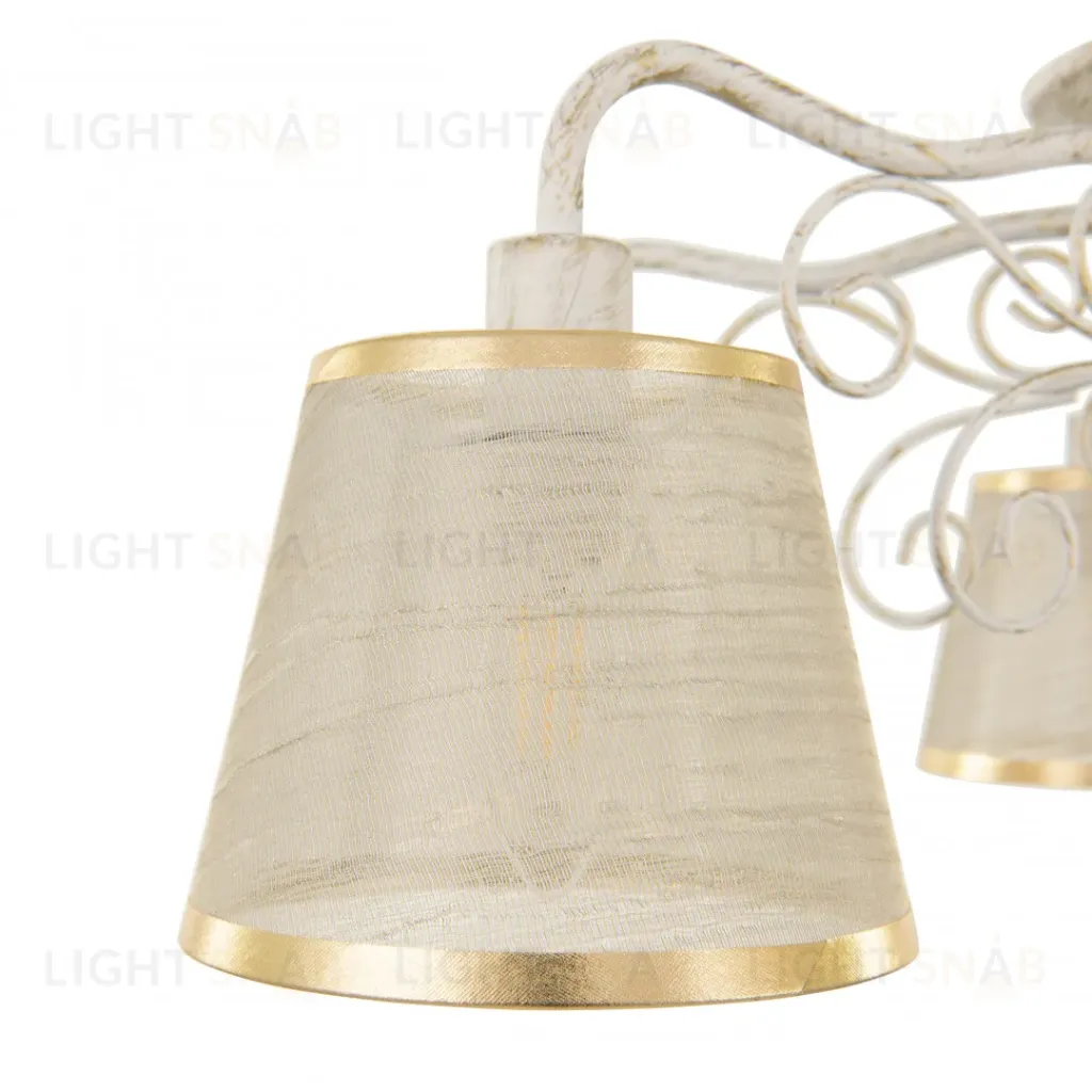 Потолочная люстра Arte Milano 341120/8 WT+G 341120/8 WT+G