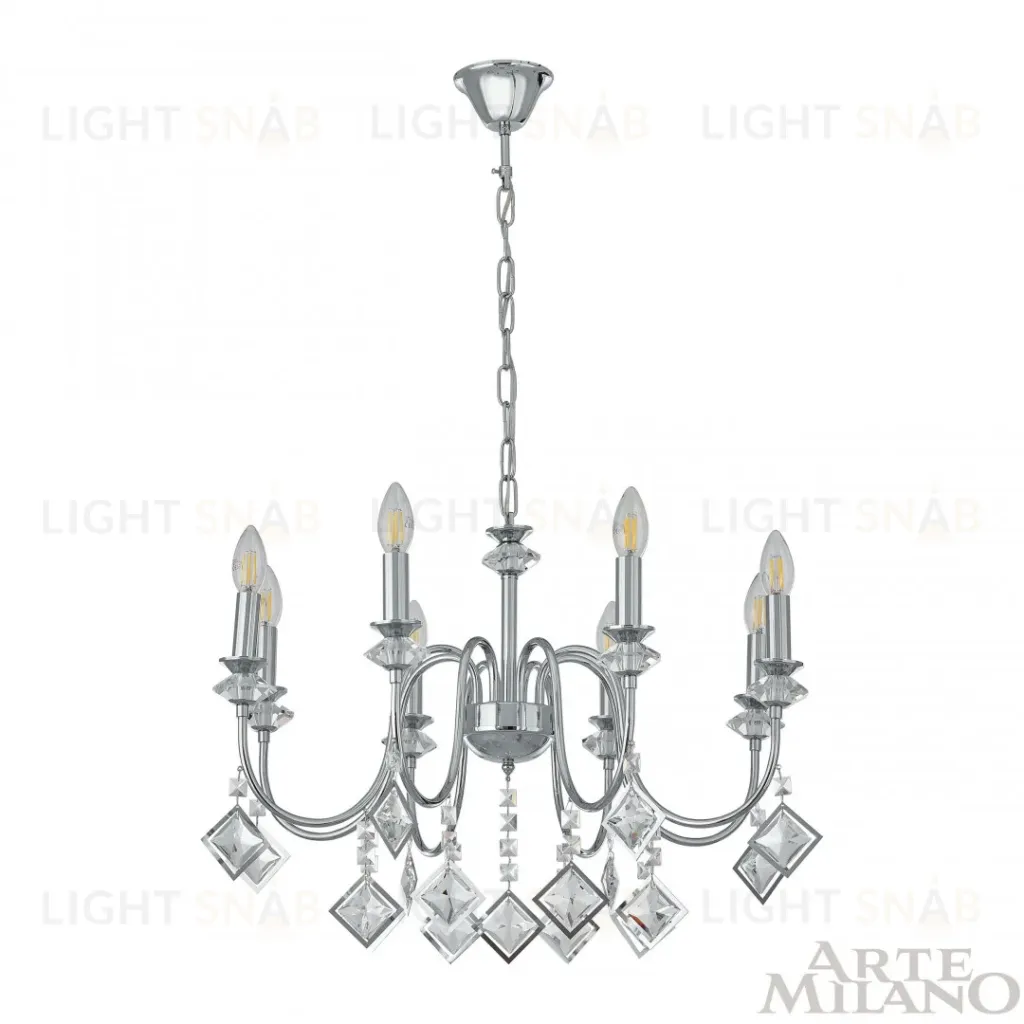 Подвесная люстра Arte Milano 342101/8 CR 342101/8 CR
