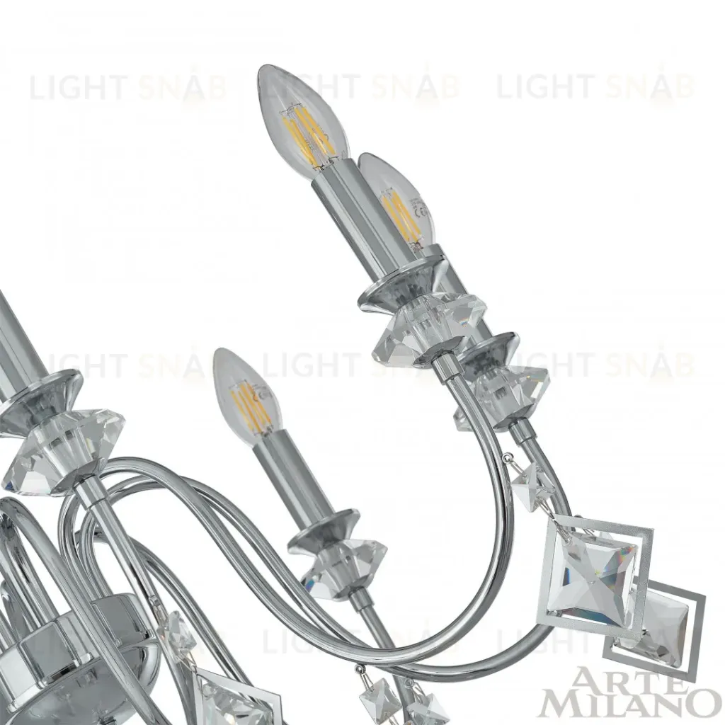 Подвесная люстра Arte Milano 342101/8 CR 342101/8 CR