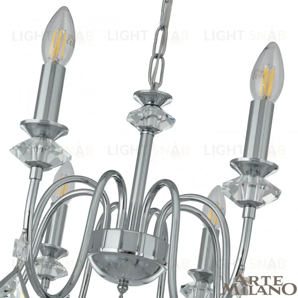 Подвесная люстра Arte Milano 342101/8 CR 342101/8 CR
