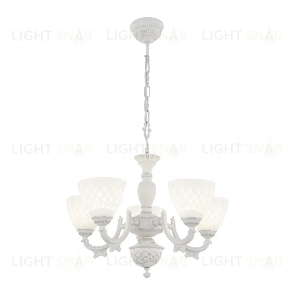 Подвесная люстра Arte Milano 343837/5 WT+SL 343837/5 WT+SL