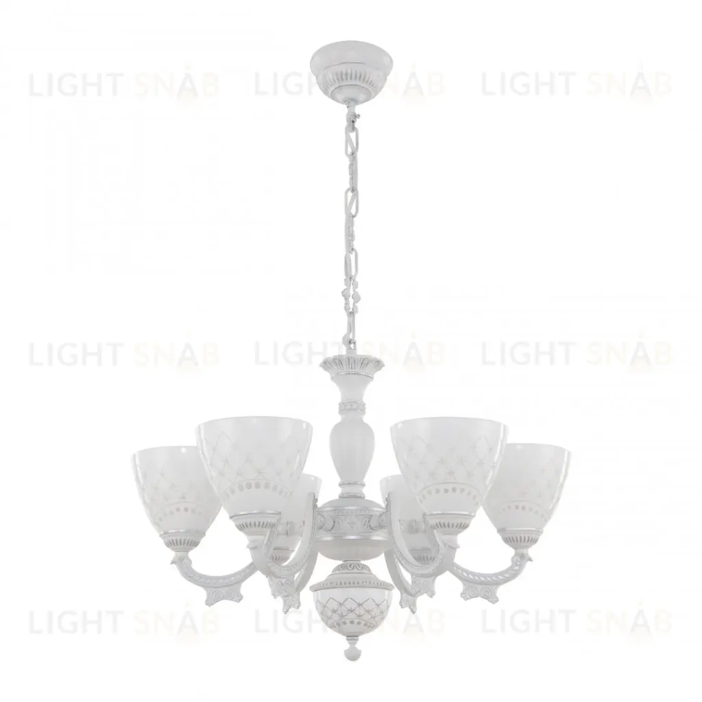 Подвесная люстра Arte Milano 343837/6 WT+SL 343837/6 WT+SL
