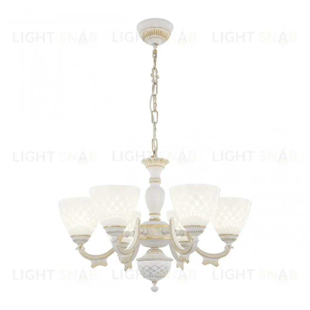 Подвесная люстра Arte Milano 343837/6 WT+G 343837/6 WT+G