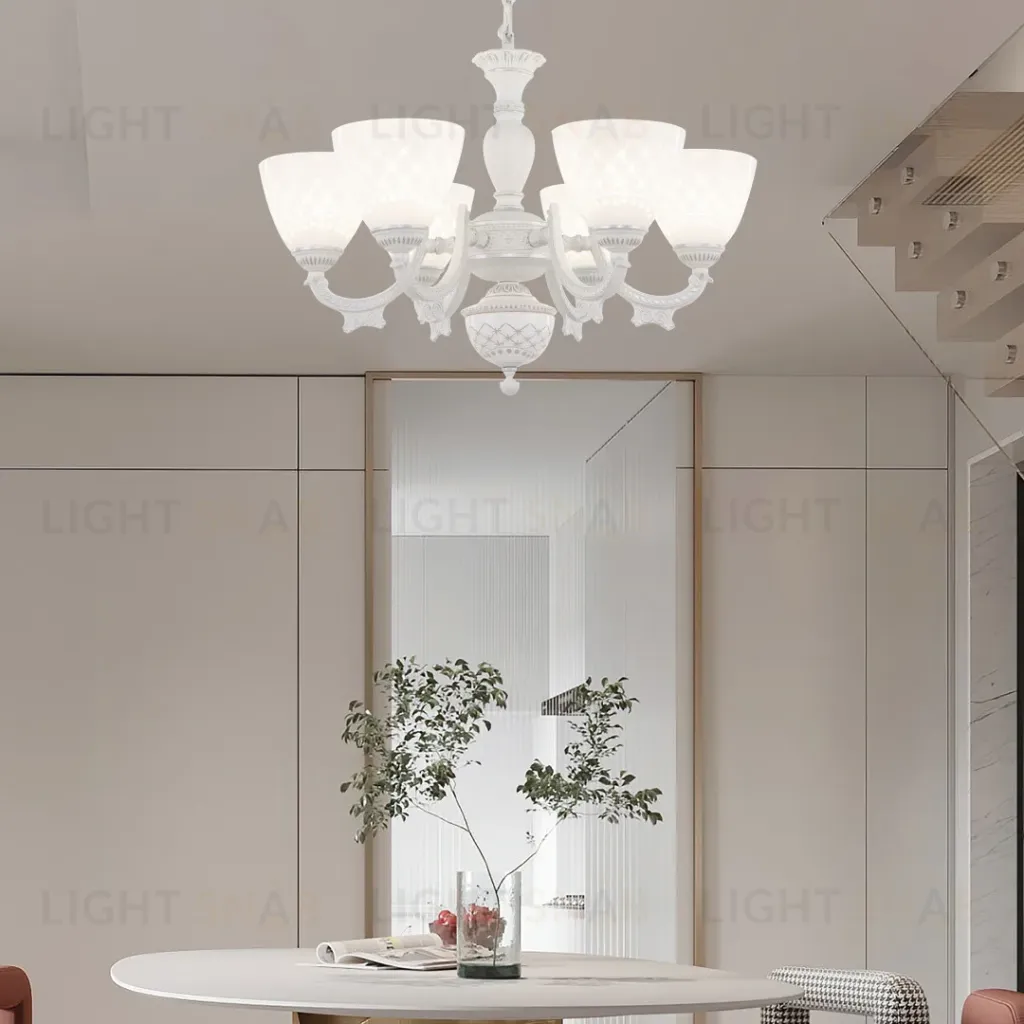 Подвесная люстра Arte Milano 343837/6 WT+SL 343837/6 WT+SL