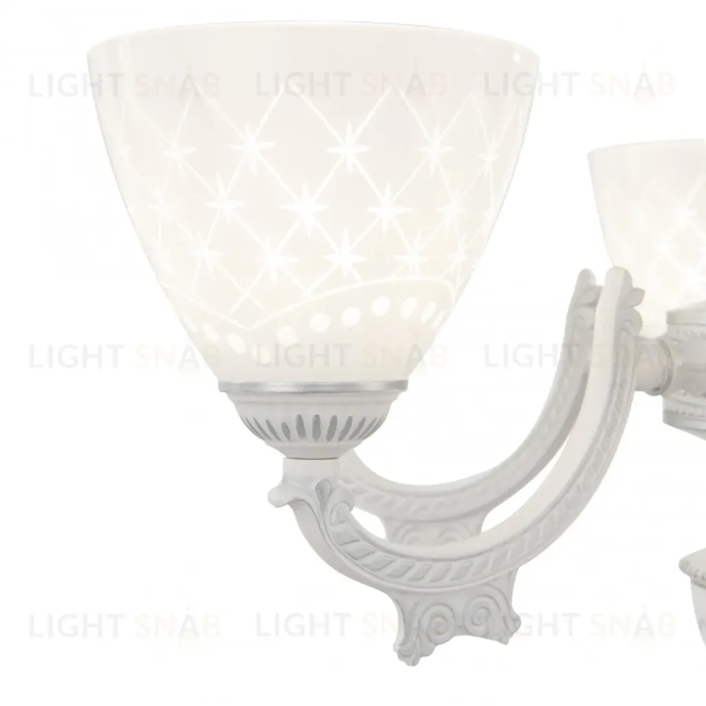 Подвесная люстра Arte Milano 343837/6 WT+SL 343837/6 WT+SL