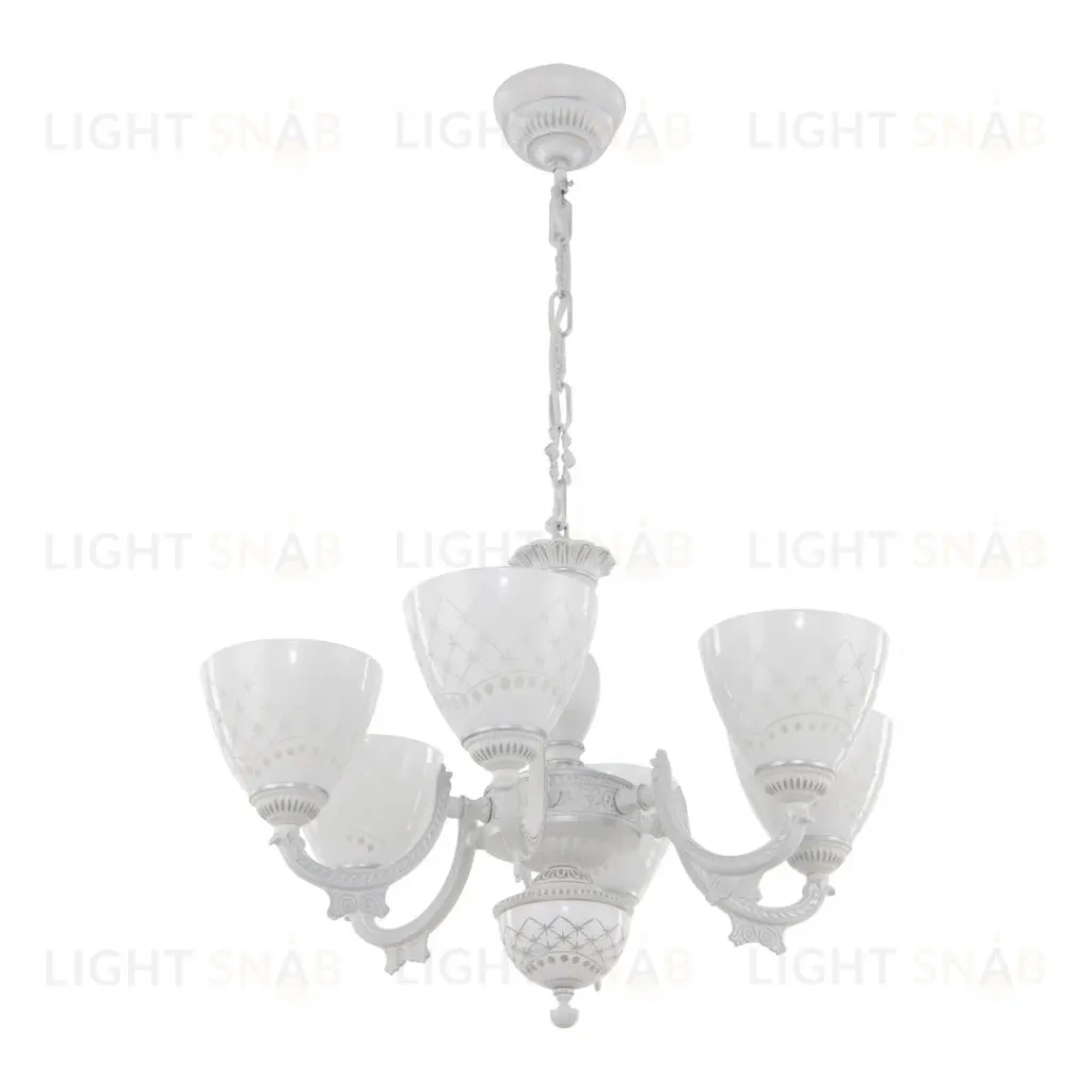 Подвесная люстра Arte Milano 343837/6 WT+SL 343837/6 WT+SL
