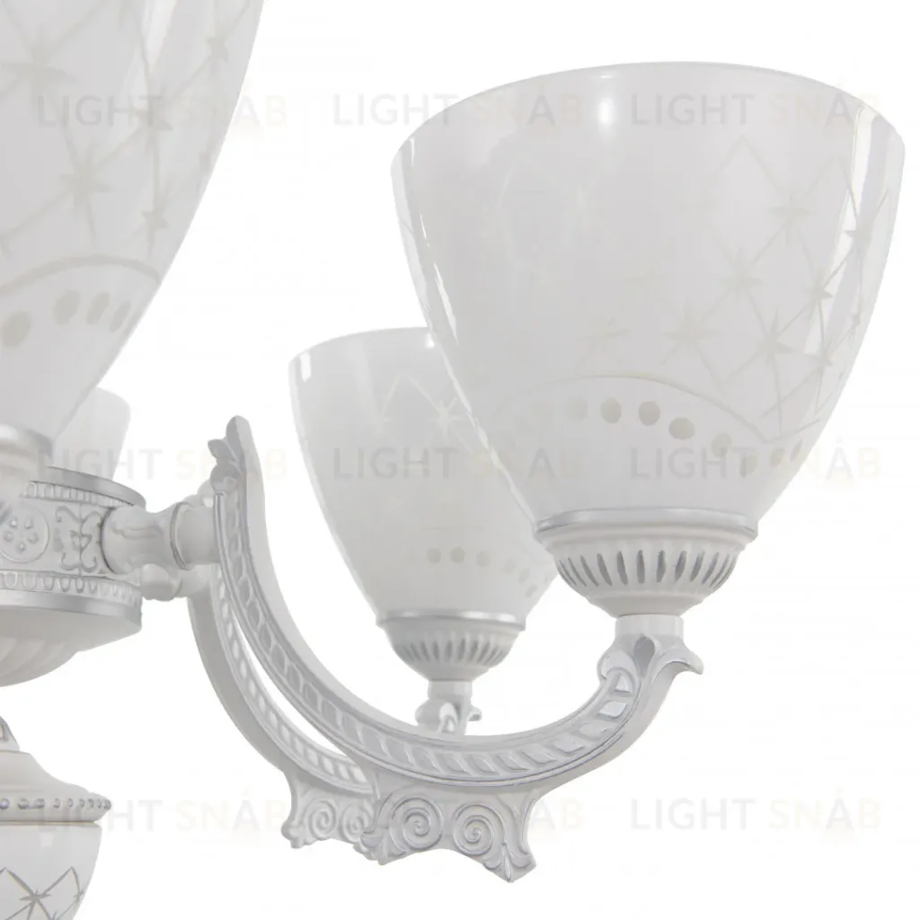 Подвесная люстра Arte Milano 343837/6 WT+SL 343837/6 WT+SL