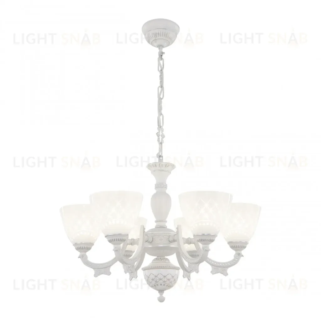 Подвесная люстра Arte Milano 343837/6 WT+SL 343837/6 WT+SL