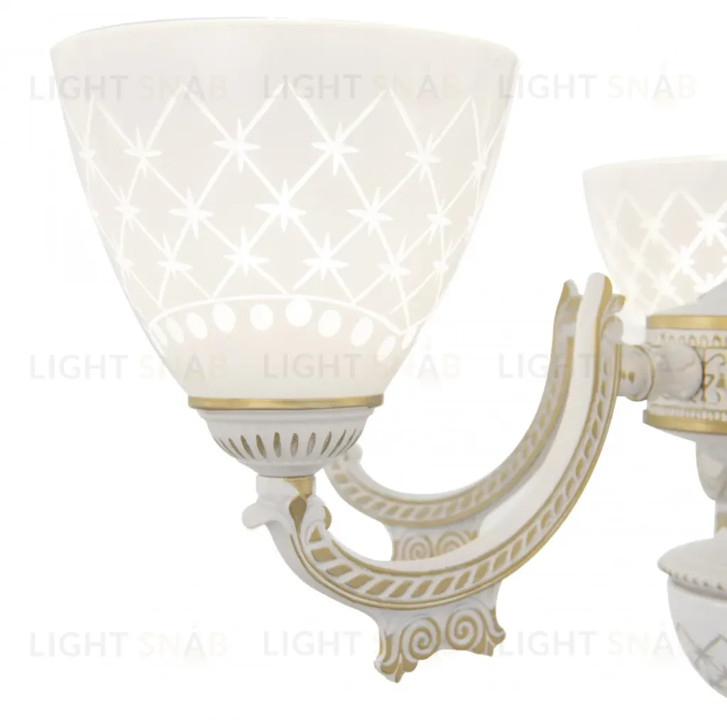 Подвесная люстра Arte Milano 343837/8 WT+G 343837/8 WT+G
