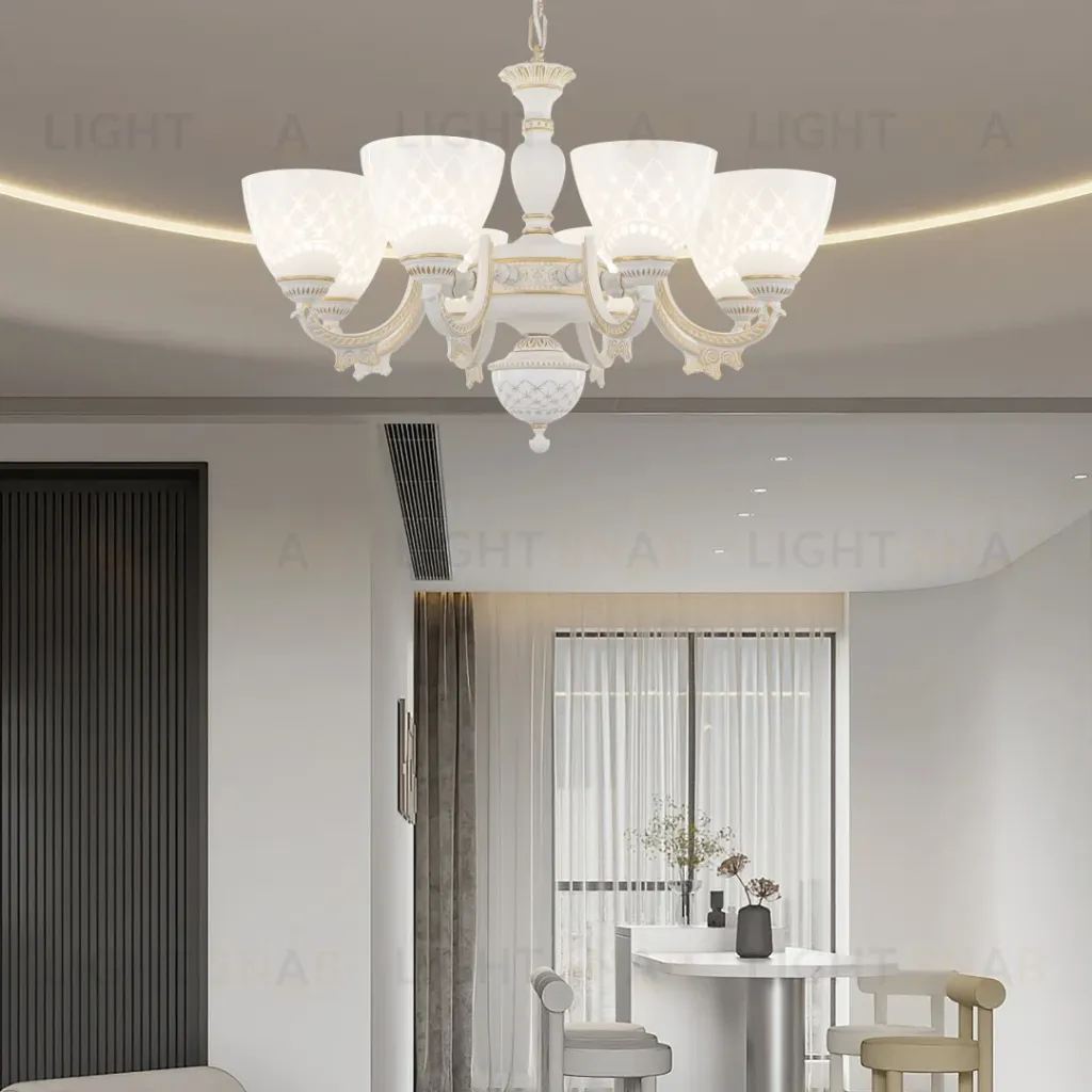 Подвесная люстра Arte Milano 343837/8 WT+G 343837/8 WT+G