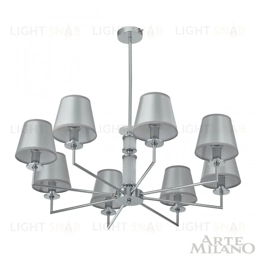 Люстра на штанге Arte Milano 344401/8 CR 344401/8 CR