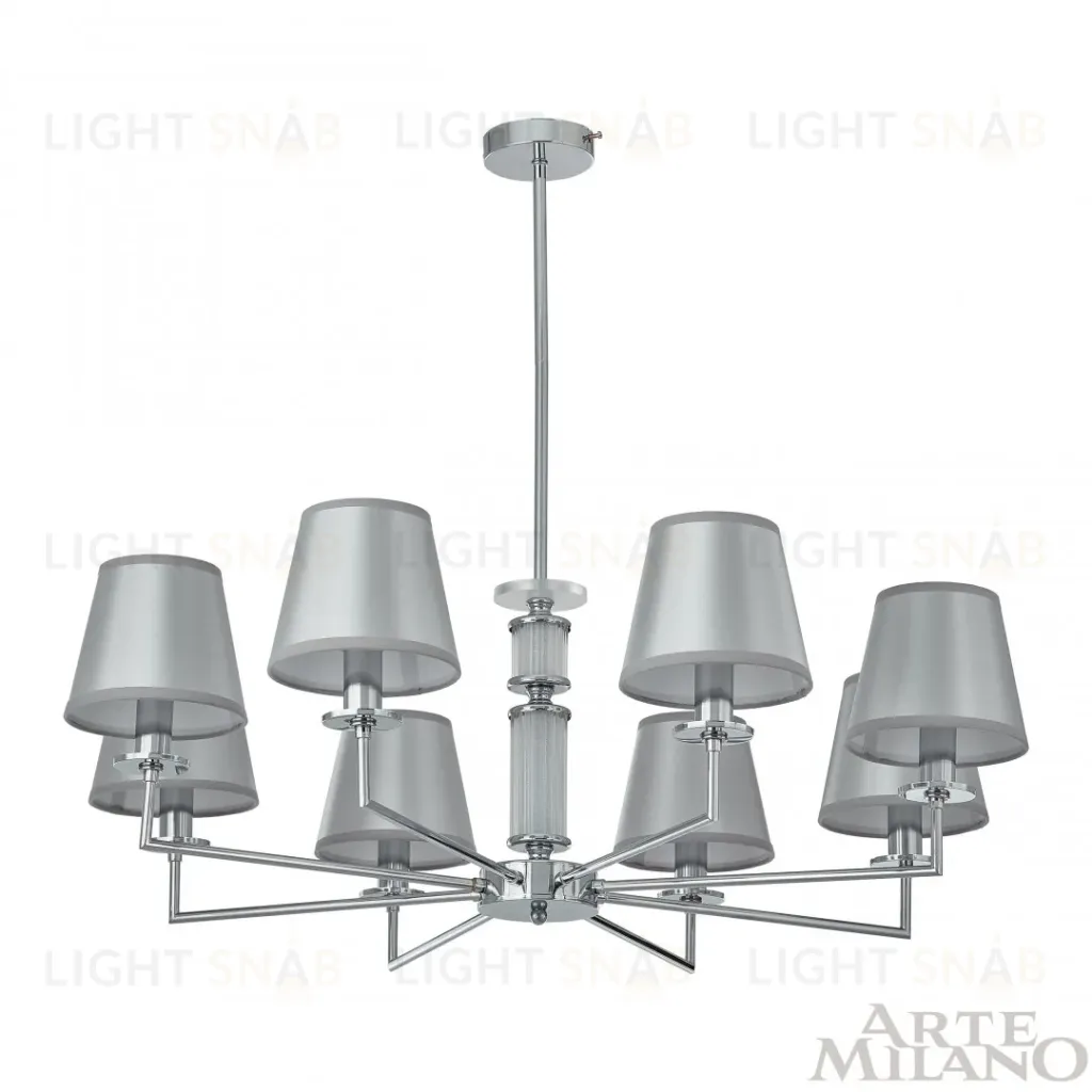 Люстра на штанге Arte Milano 344401/8 CR 344401/8 CR