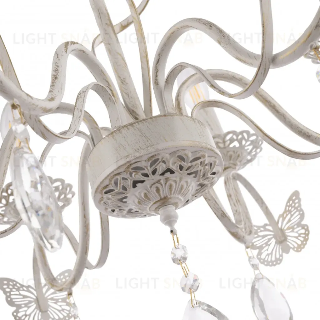 Подвесная люстра Arte Milano 346179/6 WT+SL 346179/6 WT+SL