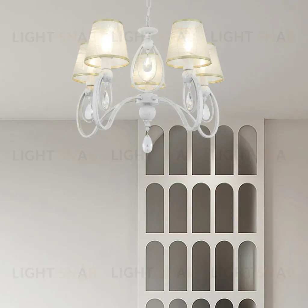Подвесная люстра Arte Milano 347203/5 WT+G 347203/5 WT+G