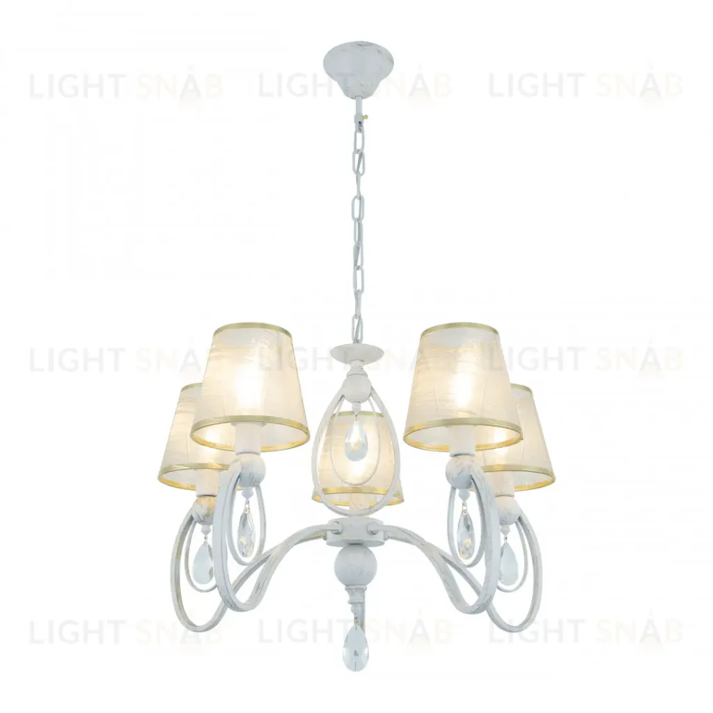 Подвесная люстра Arte Milano 347203/5 WT+G 347203/5 WT+G