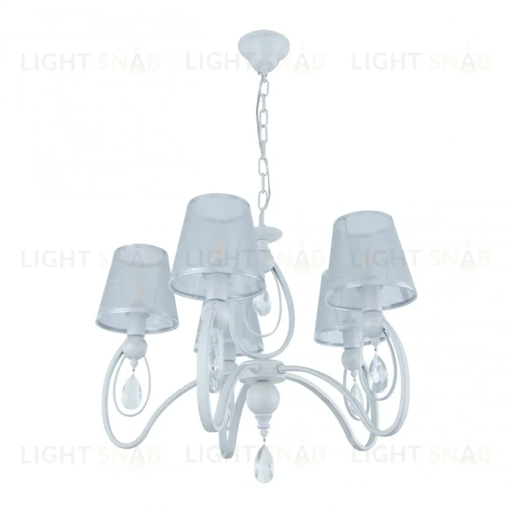 Подвесная люстра Arte Milano 347203/5 WT+SL 347203/5 WT+SL
