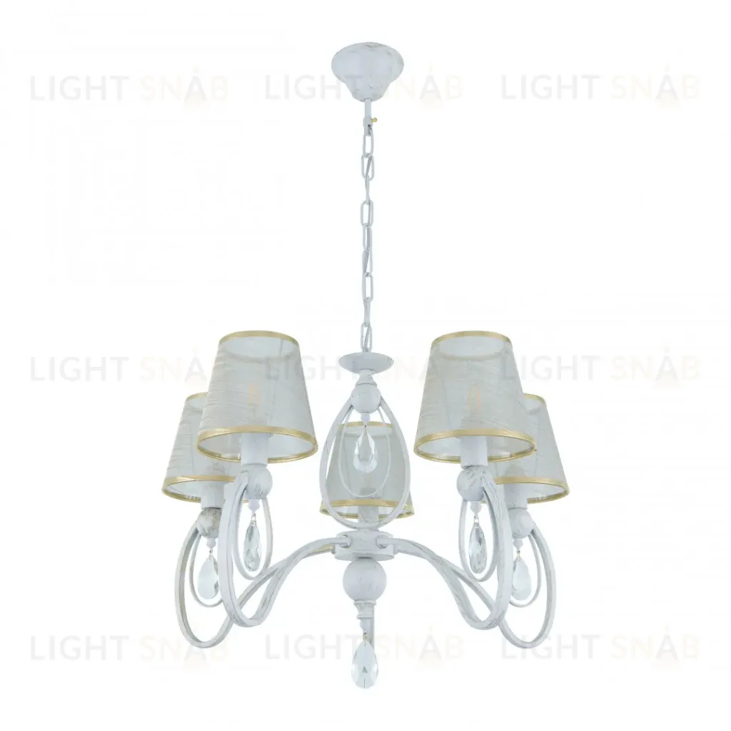 Подвесная люстра Arte Milano 347203/5 WT+G 347203/5 WT+G