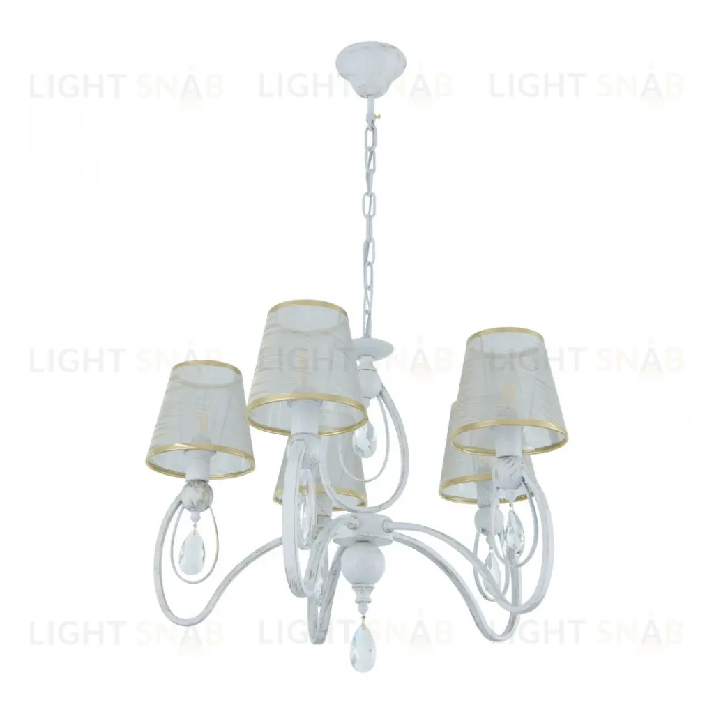 Подвесная люстра Arte Milano 347203/5 WT+G 347203/5 WT+G