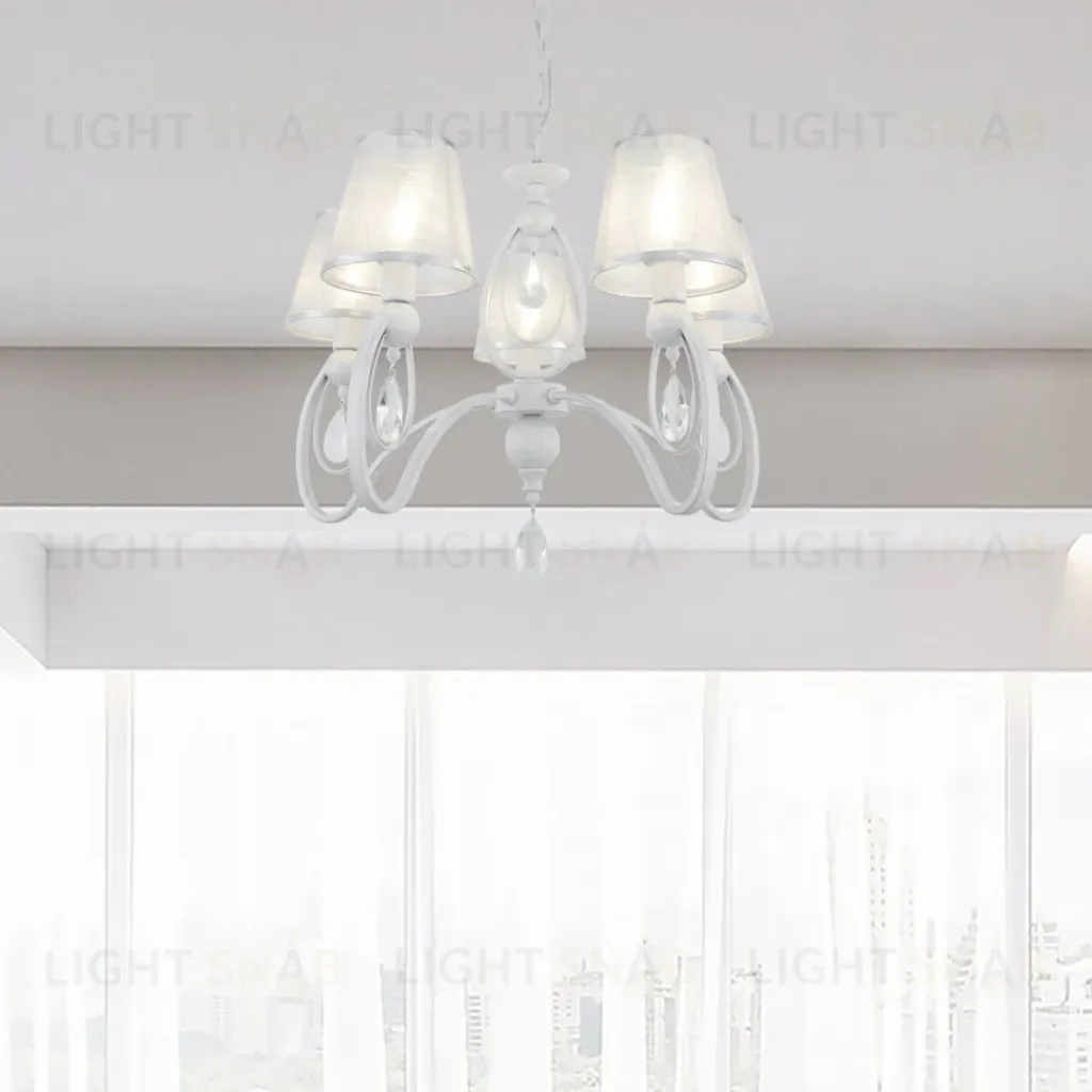 Подвесная люстра Arte Milano 347203/5 WT+SL 347203/5 WT+SL